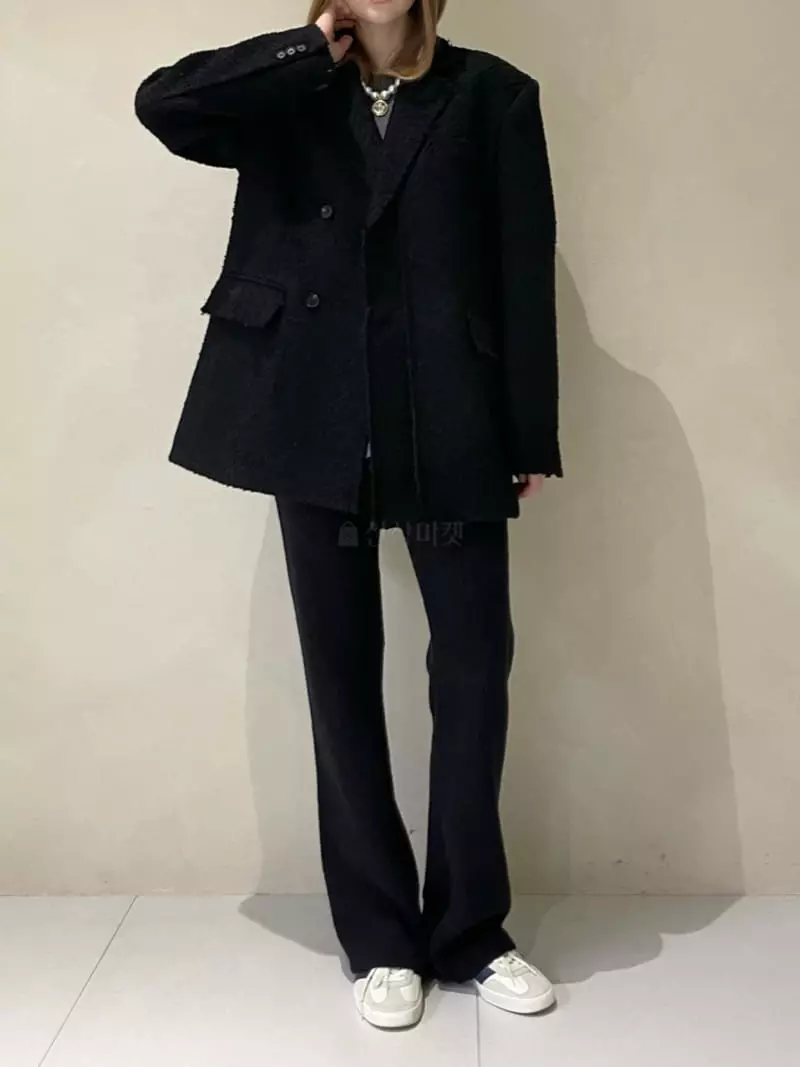 140 Avenue - Korean Women Fashion - #womensfashion - Layered Twid Jacket - 12