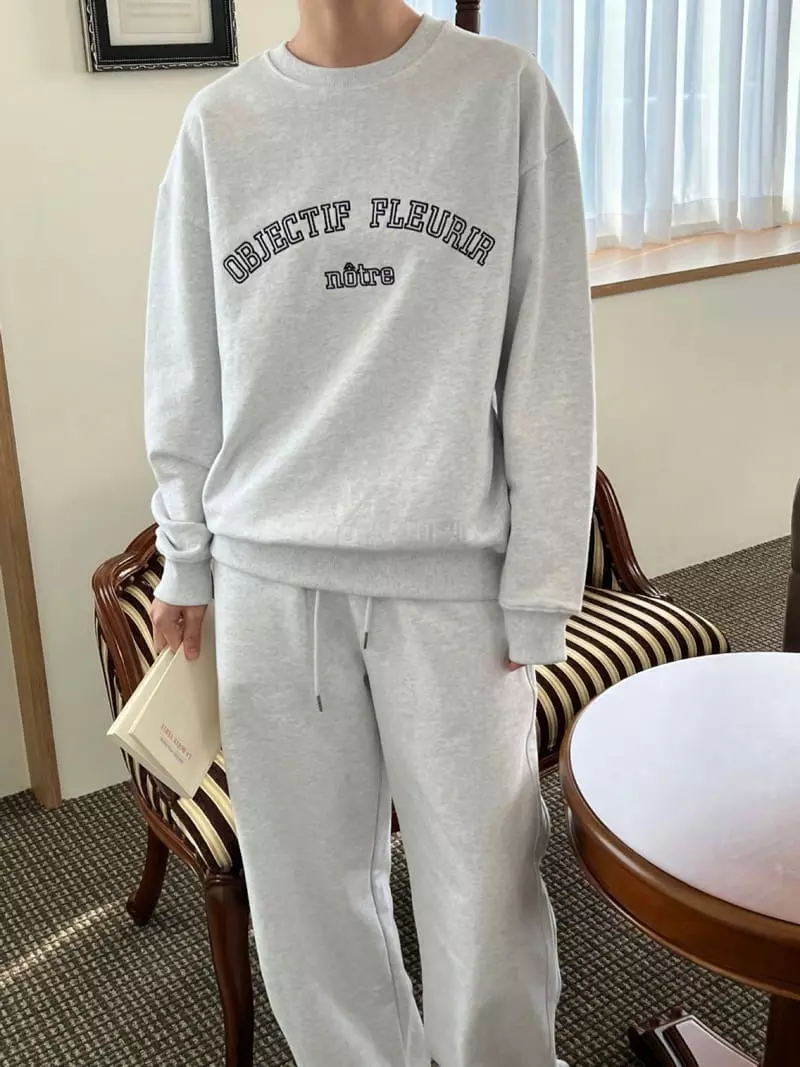 3.Another - Korean Women Fashion - #momslook - Lettering Sweatshirt - 10