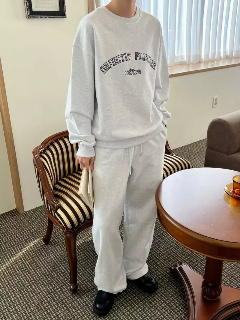 3.Another - Korean Women Fashion - #momslook - Lettering Sweatshirt - 8