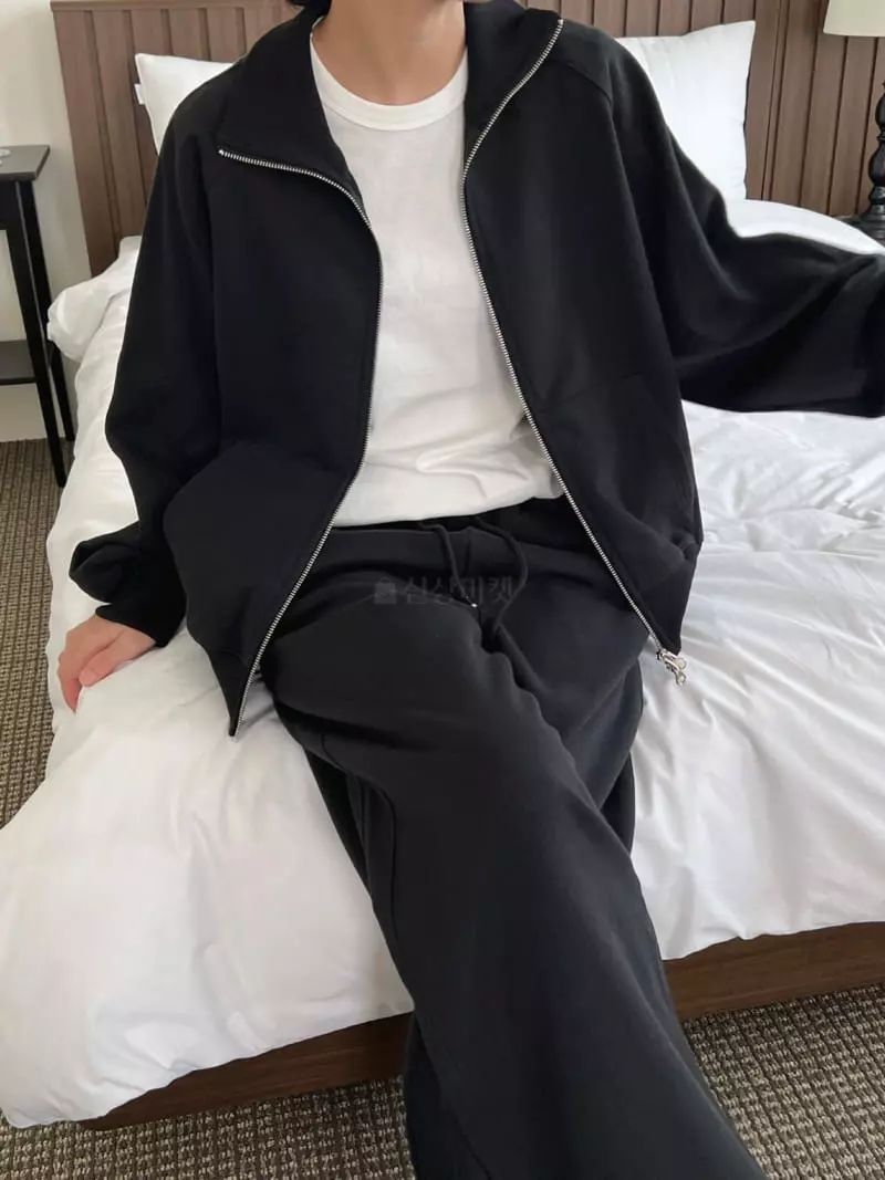 3.Another - Korean Women Fashion - #momslook - Slit Pants - 11