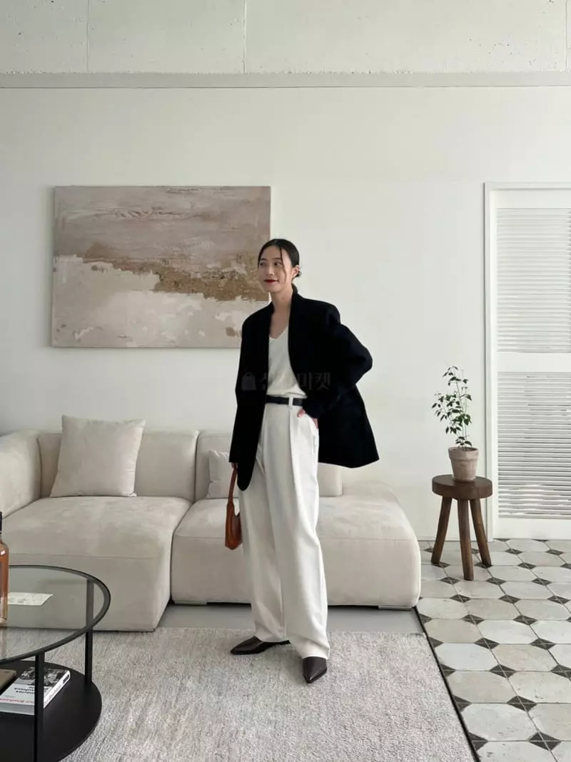 3.Another - Korean Women Fashion - #momslook - Boy Pants - 5