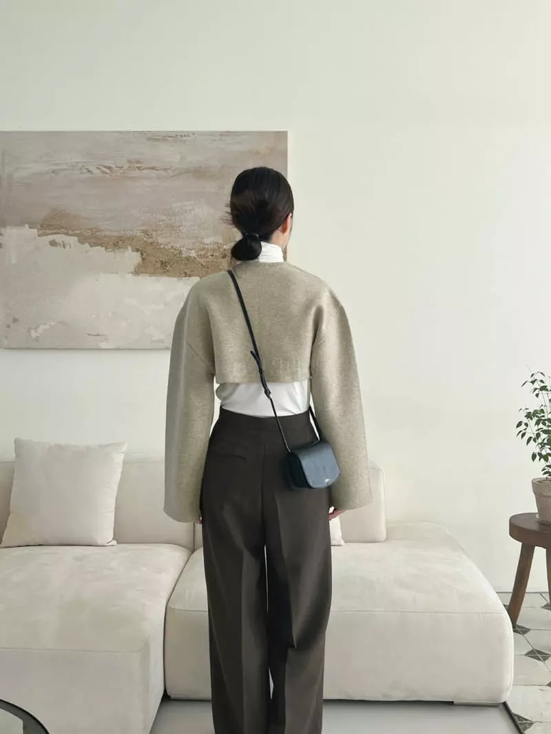 3.Another - Korean Women Fashion - #momslook - Bolero Cardigan - 8