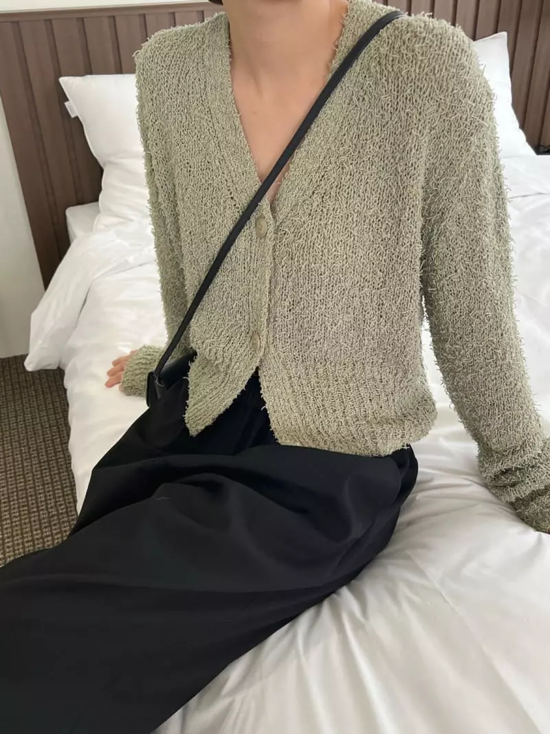 3.Another - Korean Women Fashion - #momslook - Tail Cardigan - 10