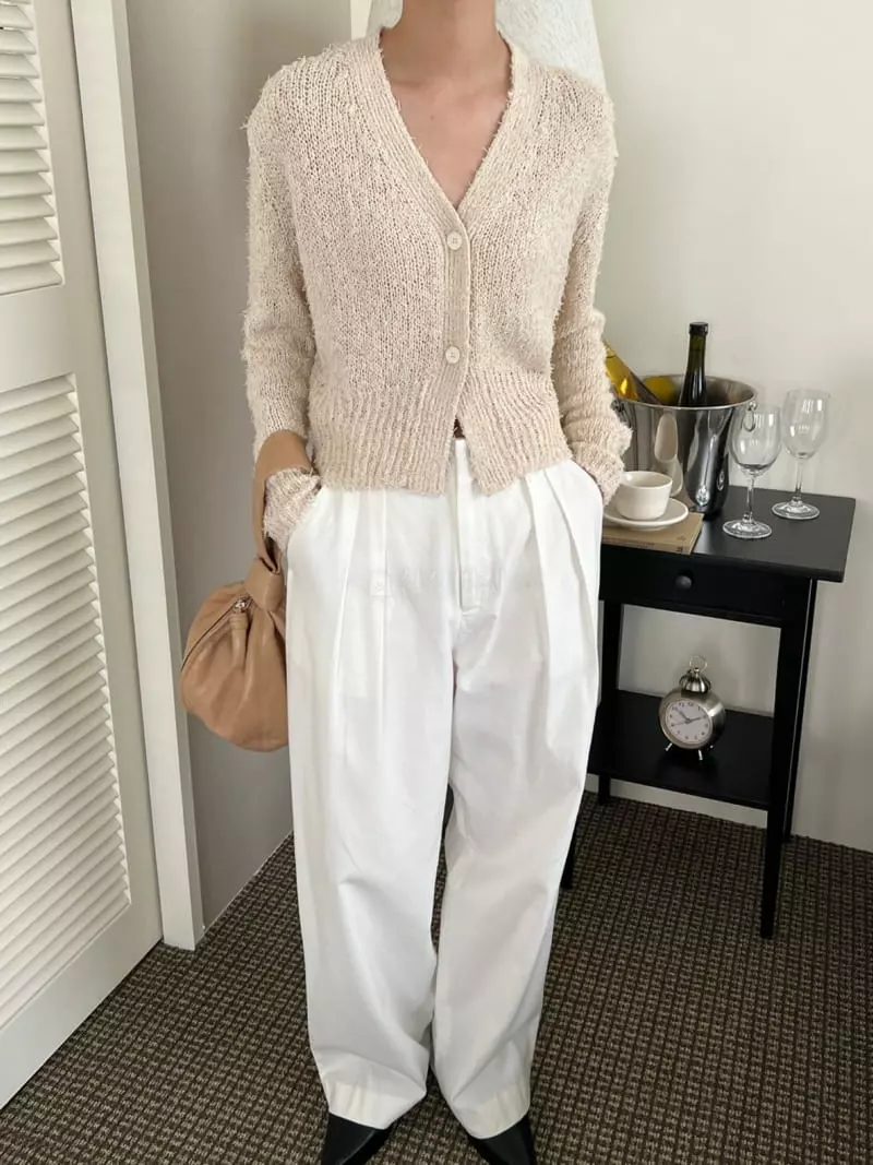 3.Another - Korean Women Fashion - #momslook - Tail Cardigan - 2