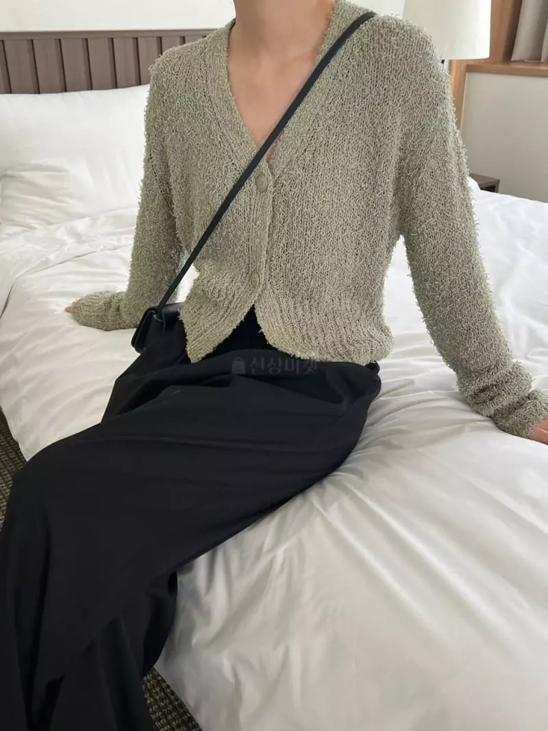 3.Another - Korean Women Fashion - #momslook - Tail Cardigan - 8