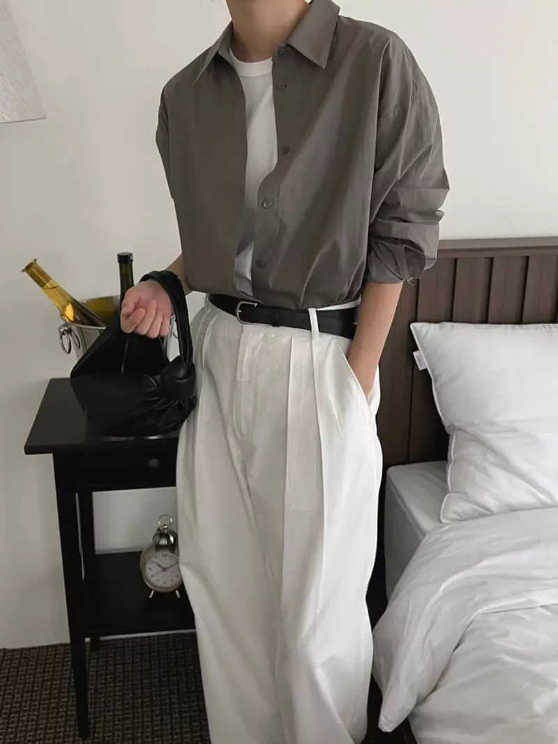 3.Another - Korean Women Fashion - #momslook - Detail Shirt