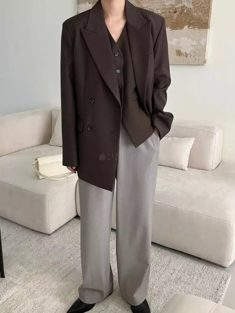 3.Another - Korean Women Fashion - #momslook - Pict Jacket