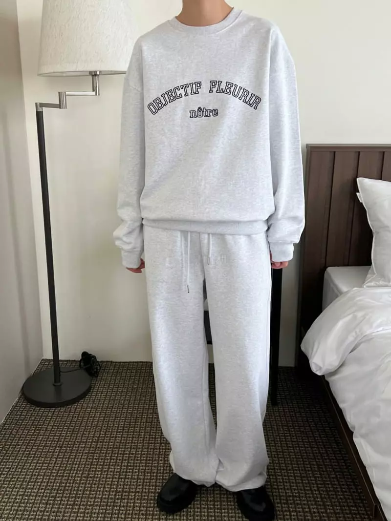 3.Another - Korean Women Fashion - #restrostyle - Lettering Sweatshirt - 4