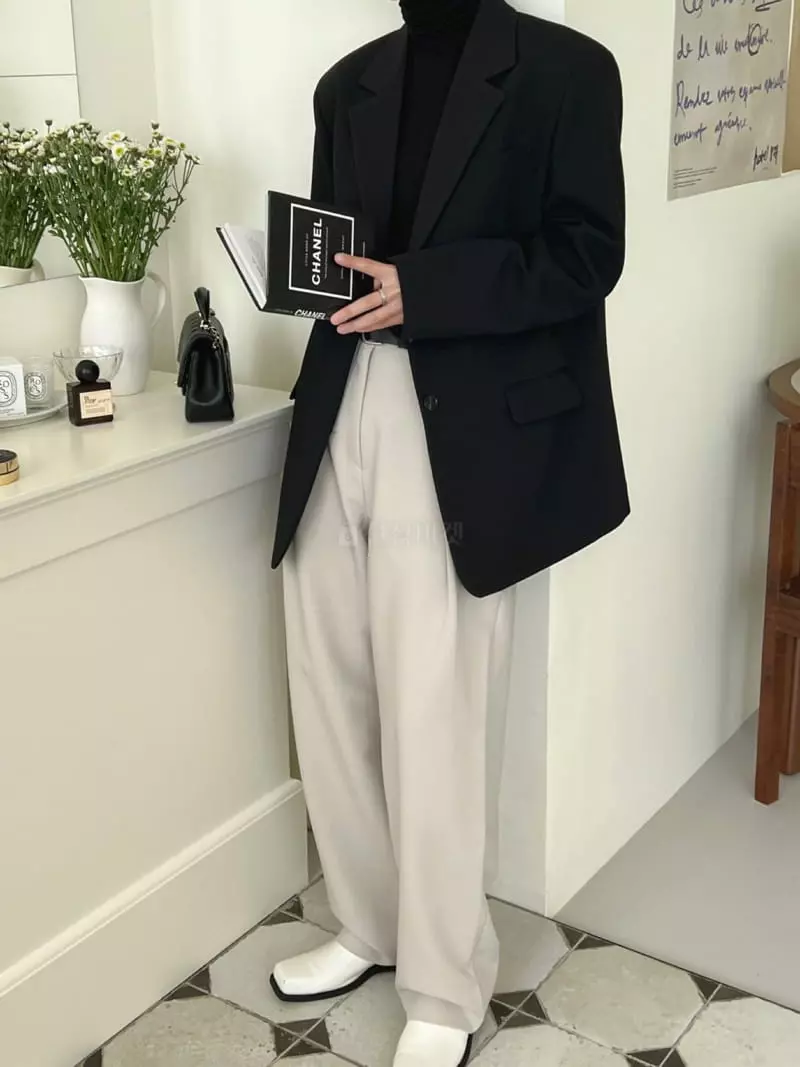 3.Another - Korean Women Fashion - #romanticstyle - Boy Pants - 2