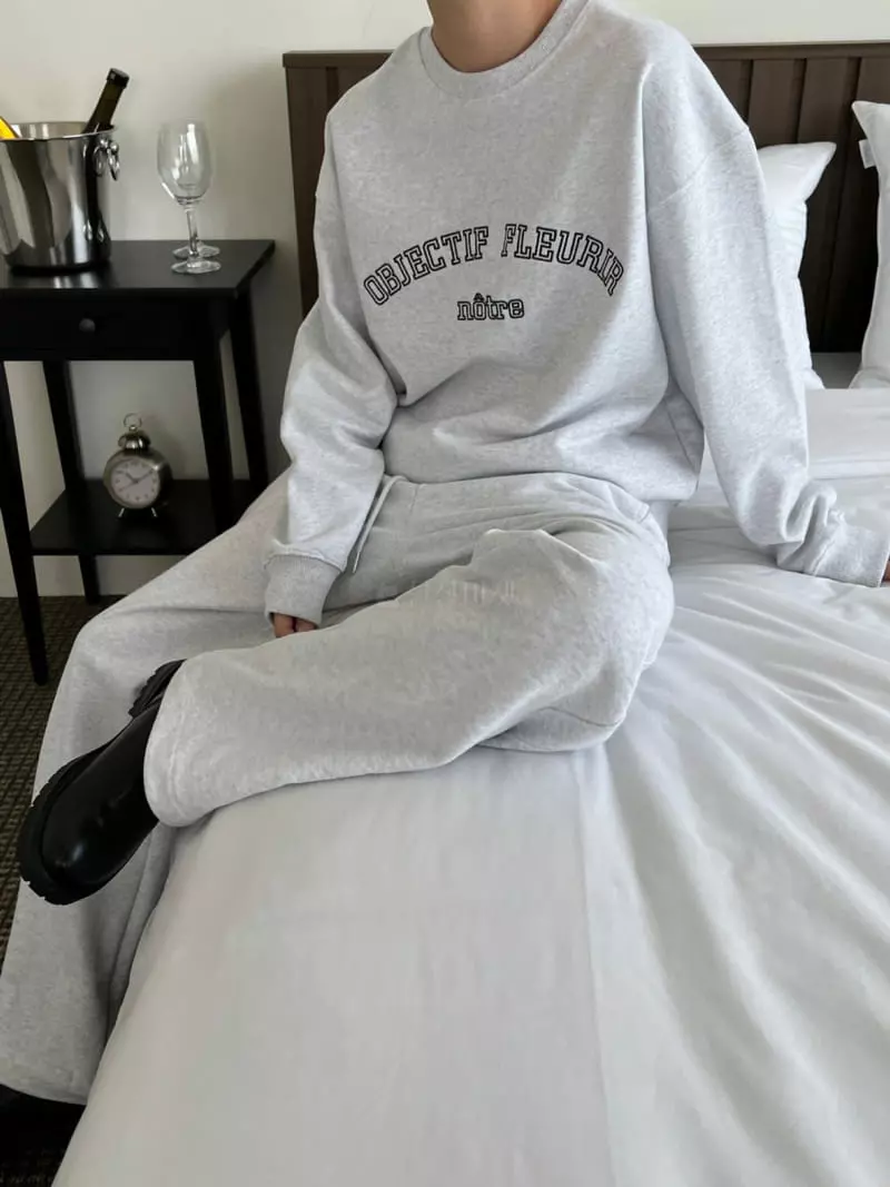 3.Another - Korean Women Fashion - #shopsmall - Lettering Sweatshirt - 5