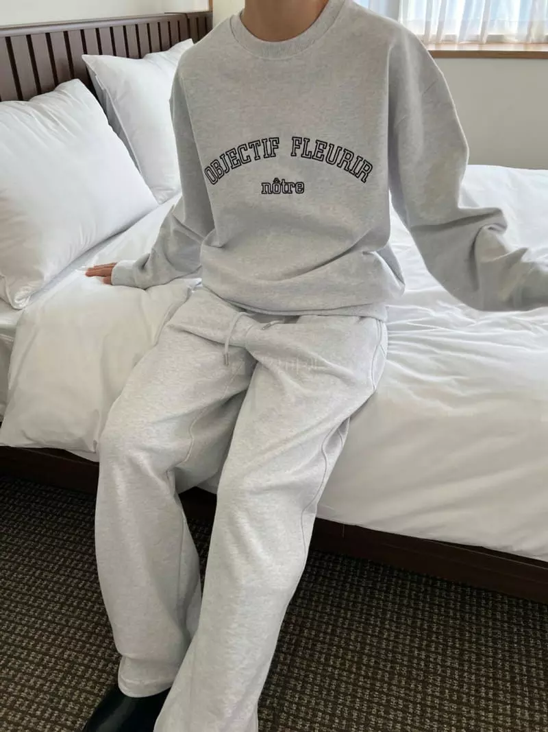 3.Another - Korean Women Fashion - #thatsdarling - Lettering Sweatshirt - 6
