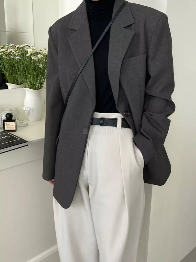 3.Another - Korean Women Fashion - #thatsdarling - Hidden Jacket - 2