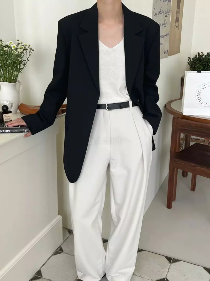 3.Another - Korean Women Fashion - #thelittlethings - Boy Pants - 2