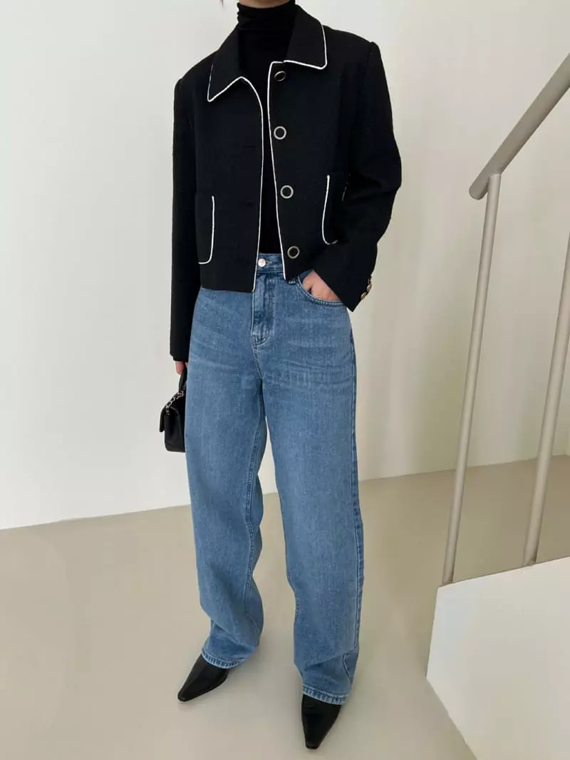 3.Another - Korean Women Fashion - #womensfashion - Pop Twid Jacket - 11