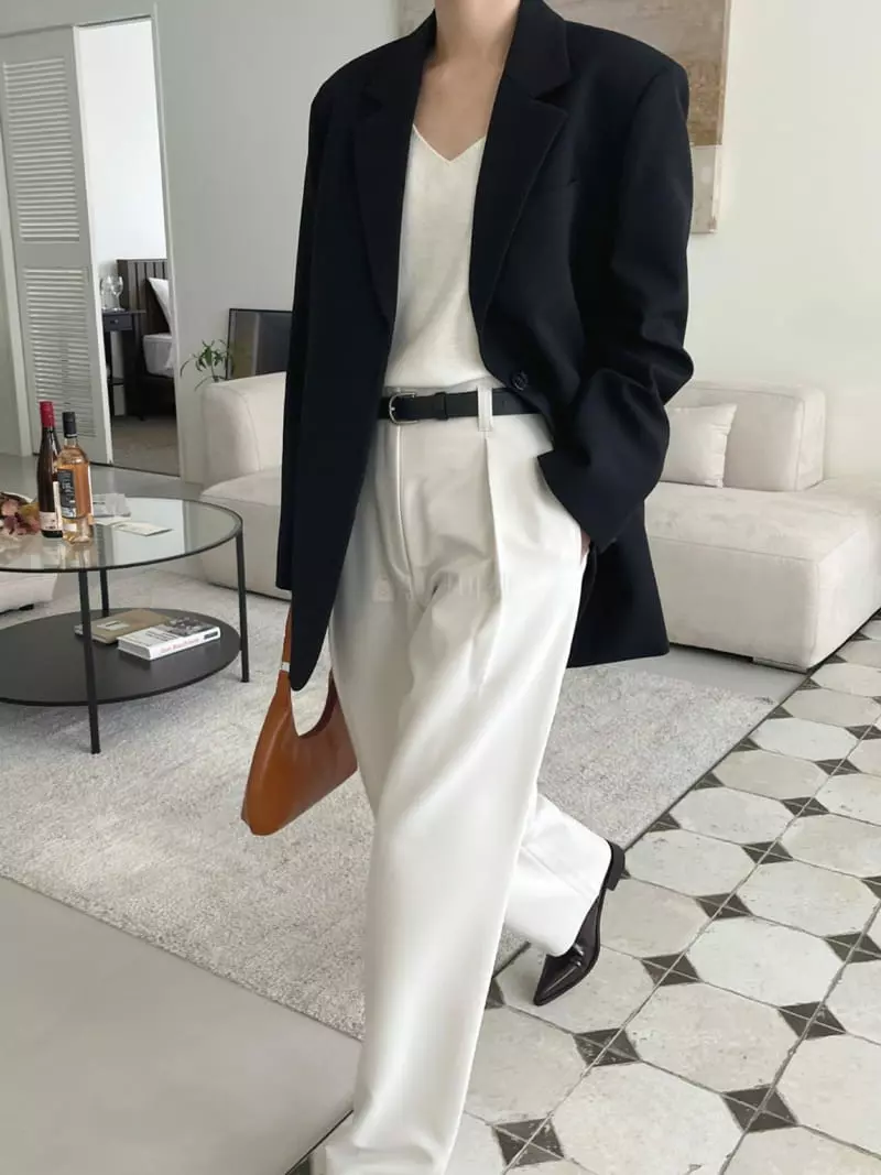 3.Another - Korean Women Fashion - #momslook - Boy Pants - 4