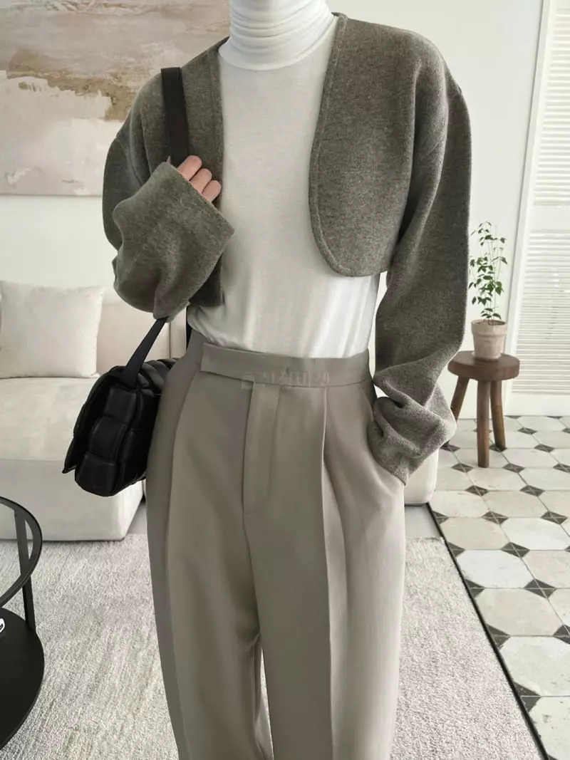 3.Another - Korean Women Fashion - #womensfashion - Bolero Cardigan - 5