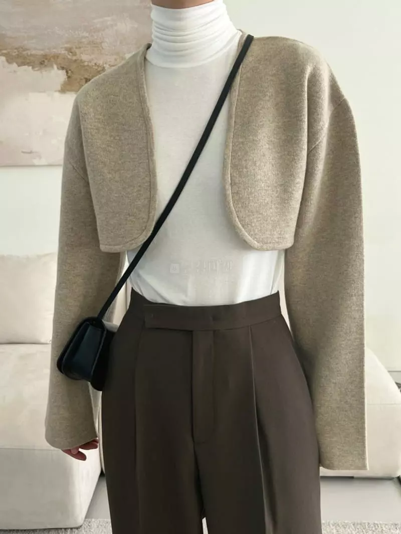 3.Another - Korean Women Fashion - #womensfashion - Bolero Cardigan - 7