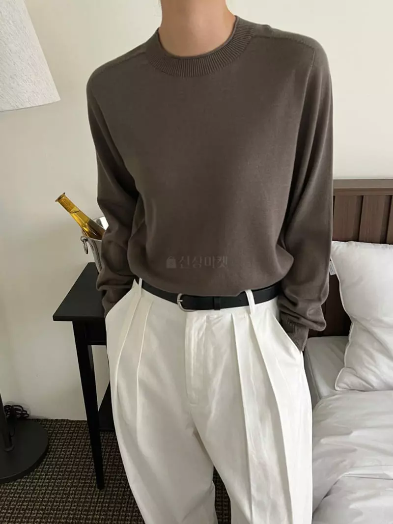 3.Another - Korean Women Fashion - #womensfashion - Round Whole Gament Knit Tee - 8