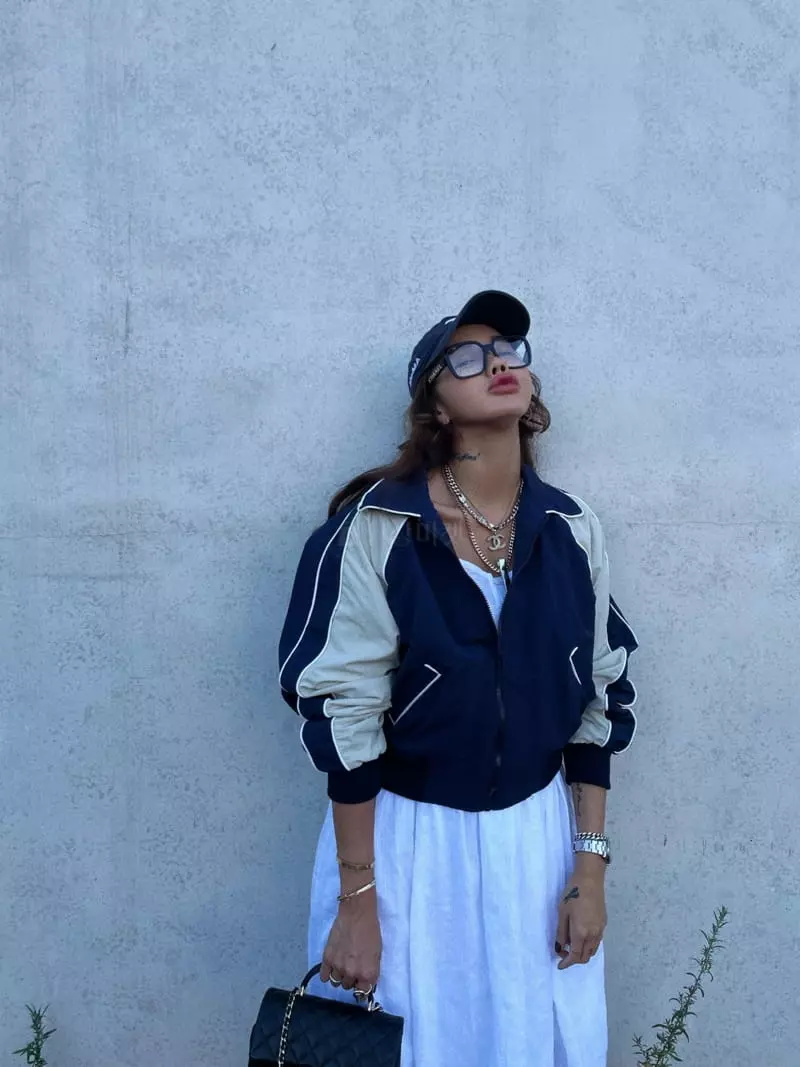 Abbeylee - Korean Women Fashion - #momslook - Line Basiti Jacket - 11
