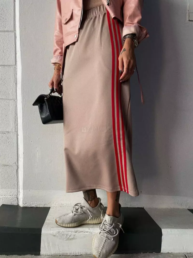 Abbeylee - Korean Women Fashion - #womensfashion - Track Skirt - 3