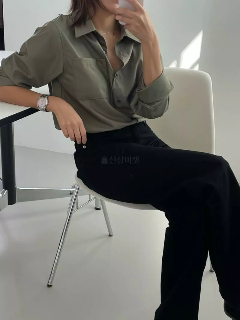 Acme - Korean Women Fashion - #momslook - Low Shirt - 5