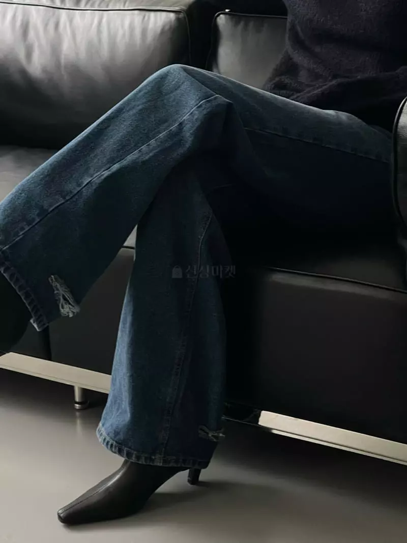 Acme - Korean Women Fashion - #thelittlethings - Back Vintage Pants - 4