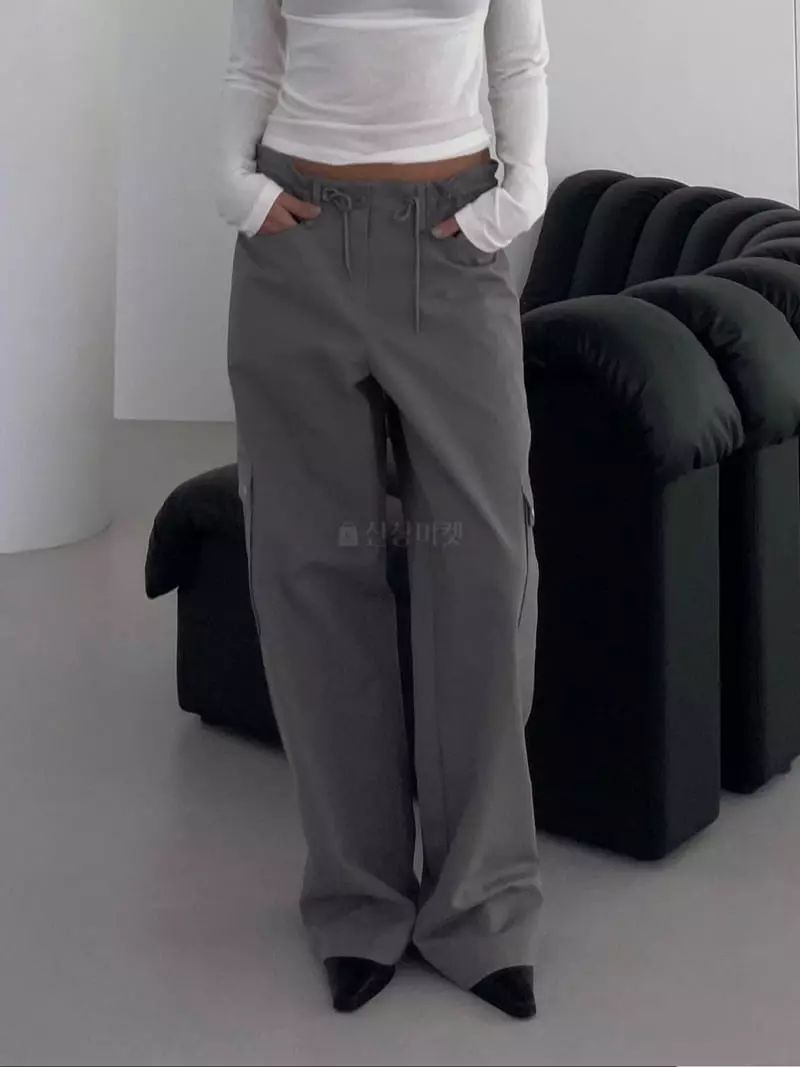 Acme - Korean Women Fashion - #romanticstyle - Cargo Pants - 6