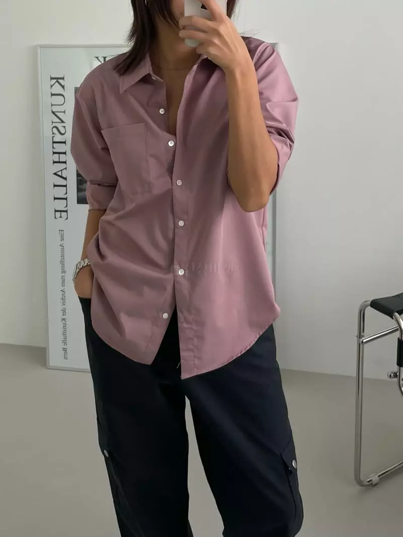 Acme - Korean Women Fashion - #thatsdarling - Low Shirt - 4