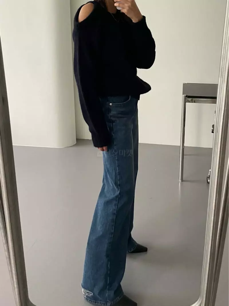 Acme - Korean Women Fashion - #thelittlethings - Back Vintage Pants - 3