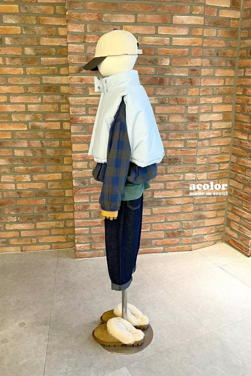 Acolor - Korean Children Fashion - #Kfashion4kids - Cotton Candy Padding Vest - 10