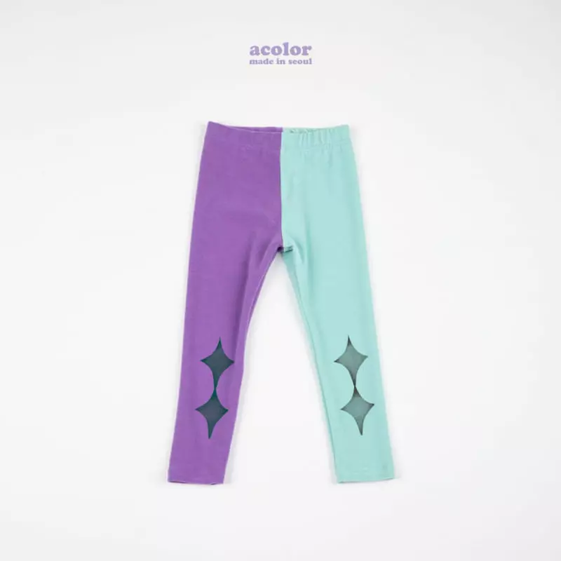 Acolor - Korean Children Fashion - #childofig - Dia Heat Teck Leggings - 7