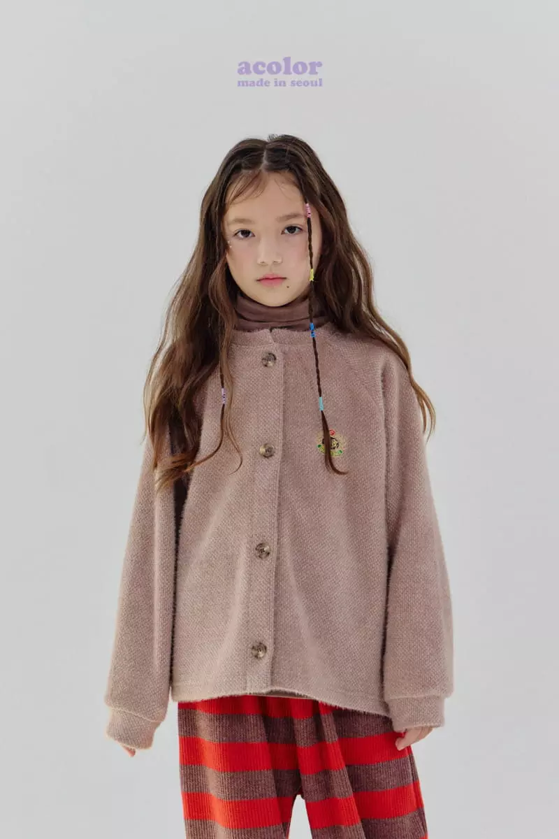 Acolor - Korean Children Fashion - #childrensboutique - Cotton Candy Cardigan - 2