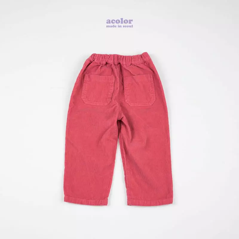 Acolor - Korean Children Fashion - #discoveringself - Rib Pants - 9