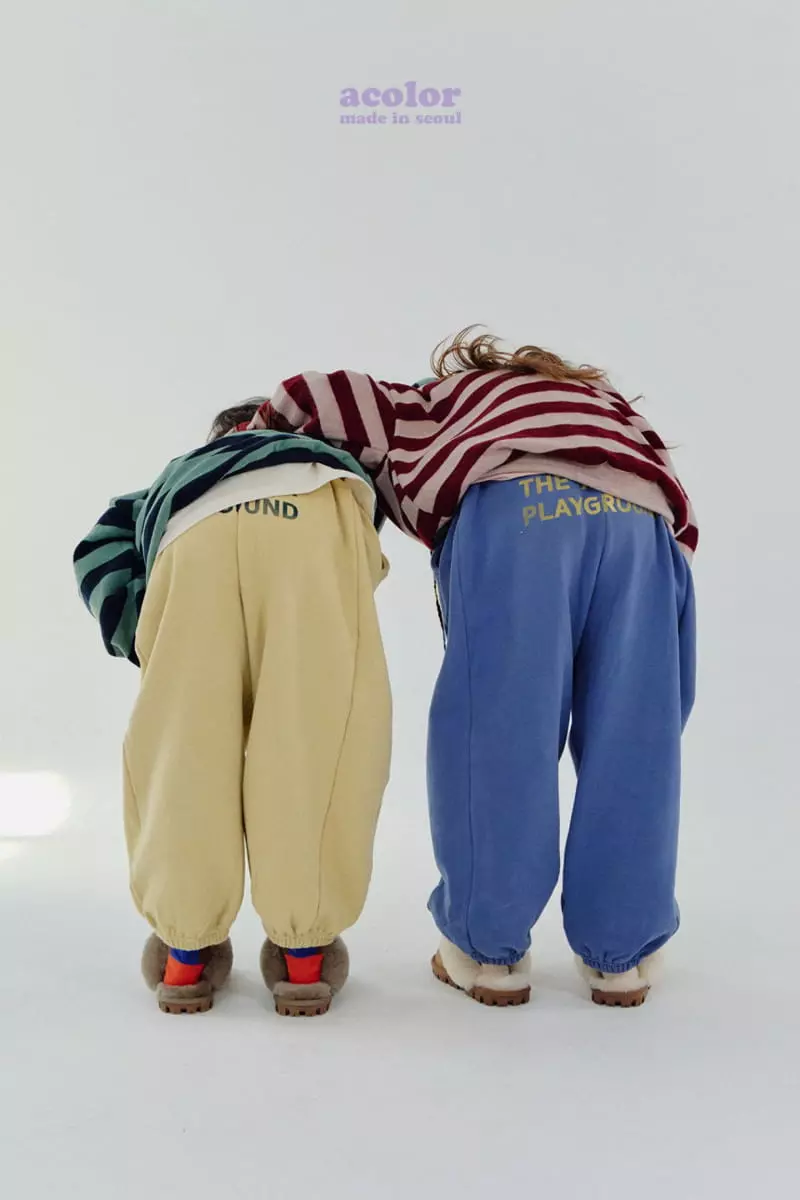 Acolor - Korean Children Fashion - #fashionkids - Balloon Pants - 9