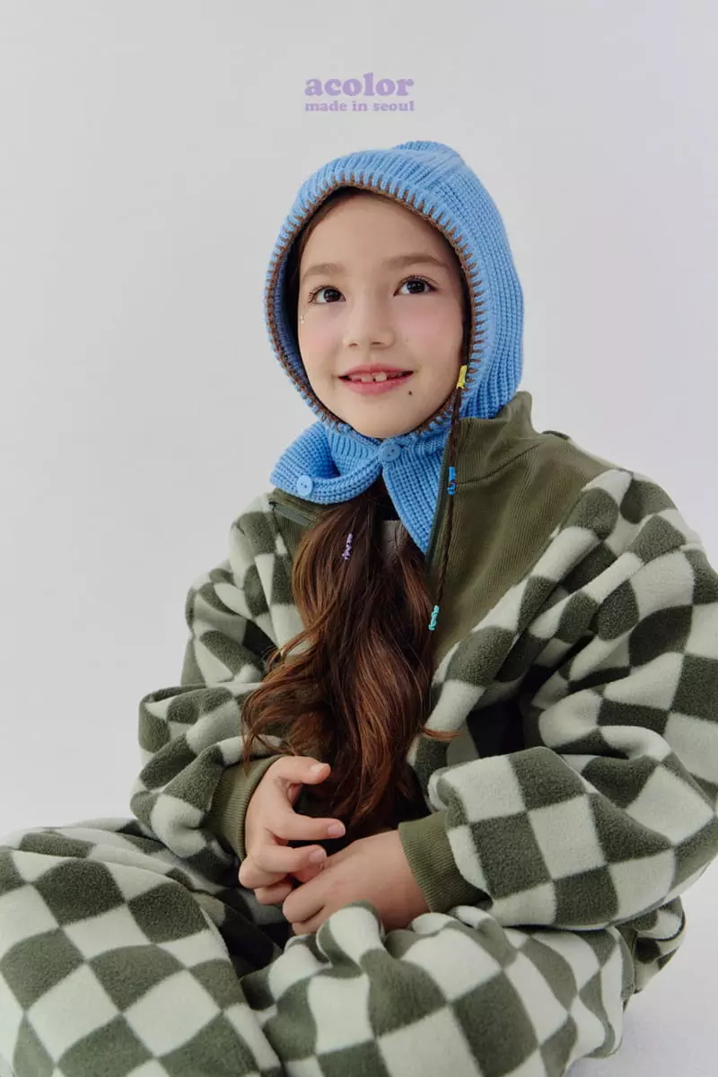 Acolor - Korean Children Fashion - #discoveringself - Hosi Knit Baraclava - 4
