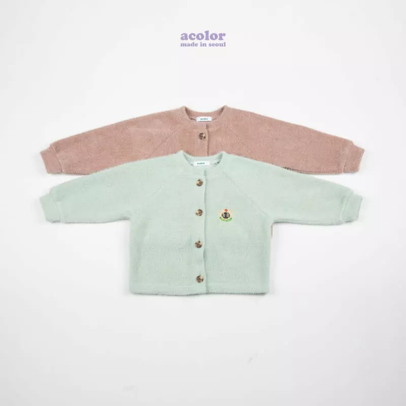 Acolor - Korean Children Fashion - #fashionkids - Cotton Candy Cardigan - 5