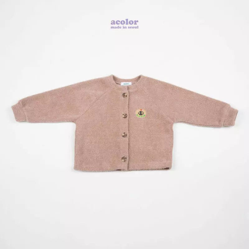 Acolor - Korean Children Fashion - #kidsshorts - Cotton Candy Cardigan - 6