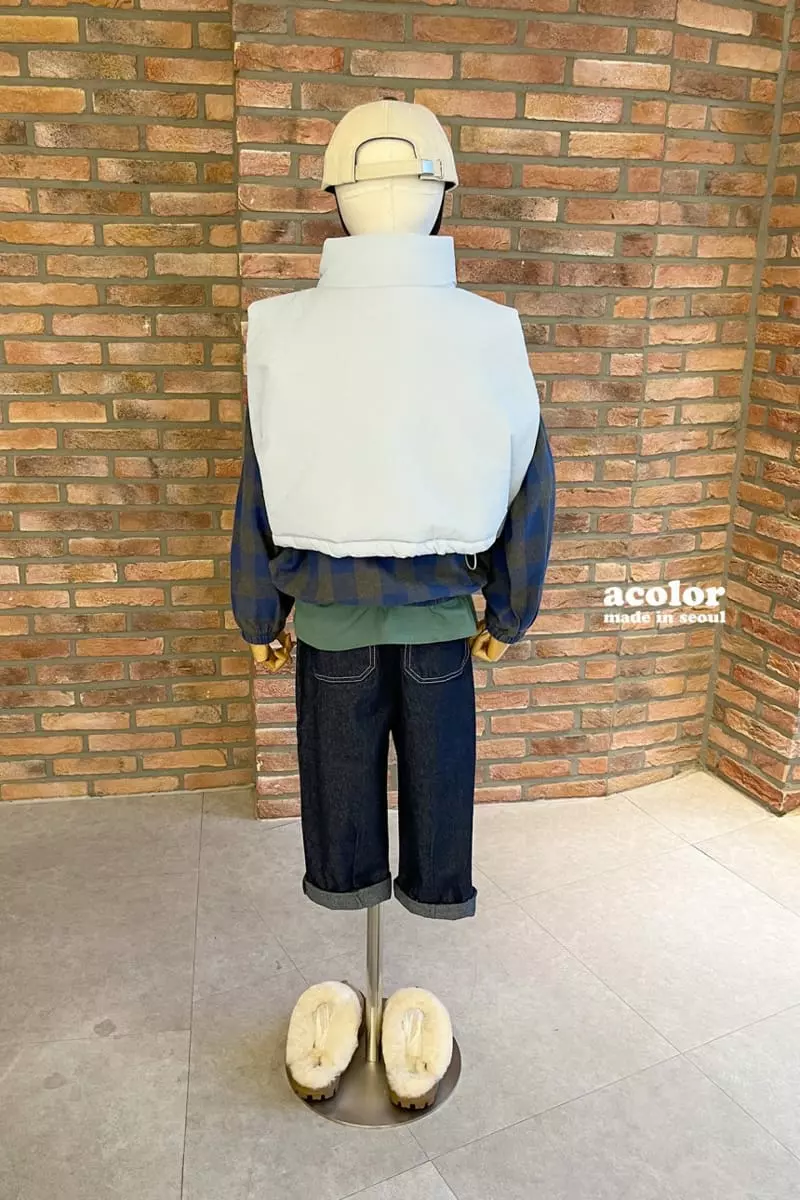 Acolor - Korean Children Fashion - #kidsstore - Cotton Candy Padding Vest - 8