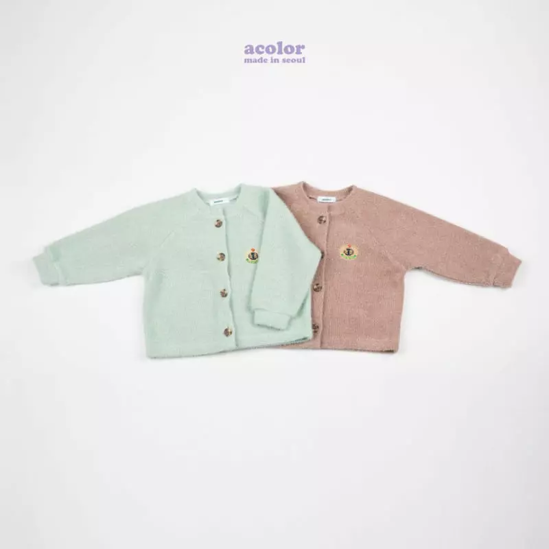 Acolor - Korean Children Fashion - #kidzfashiontrend - Cotton Candy Cardigan - 8