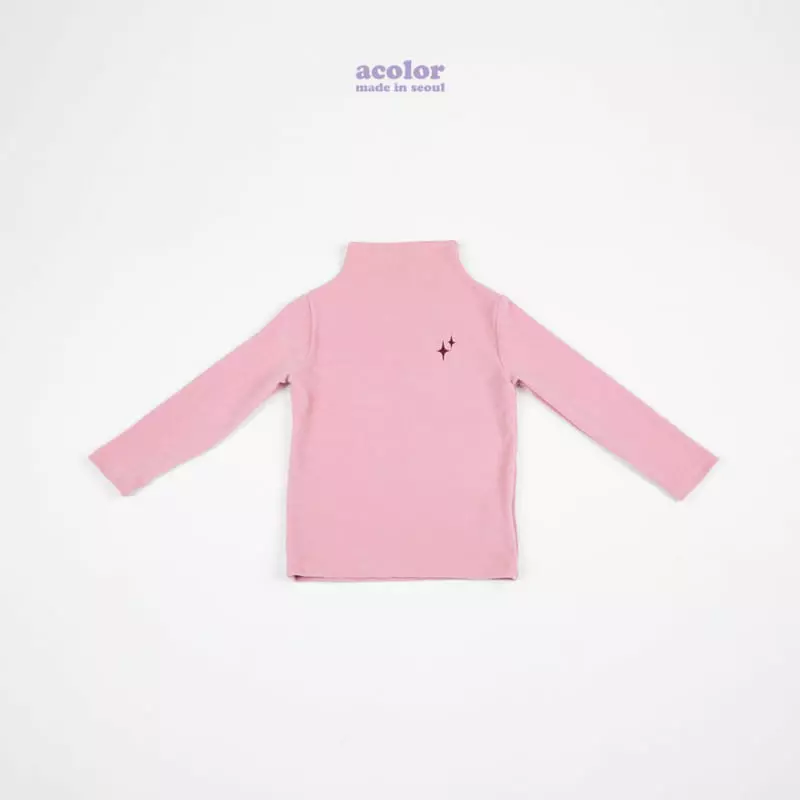 Acolor - Korean Children Fashion - #littlefashionista - Dia Heat Tech Turtleneck Tee - 7