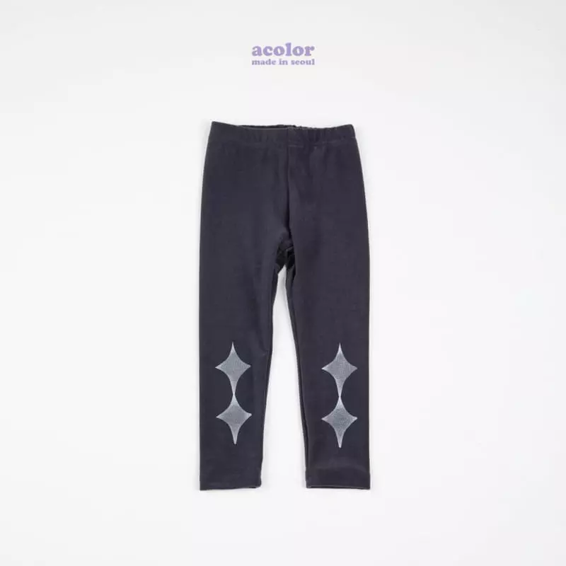 Acolor - Korean Children Fashion - #stylishchildhood - Dia Heat Teck Leggings - 6