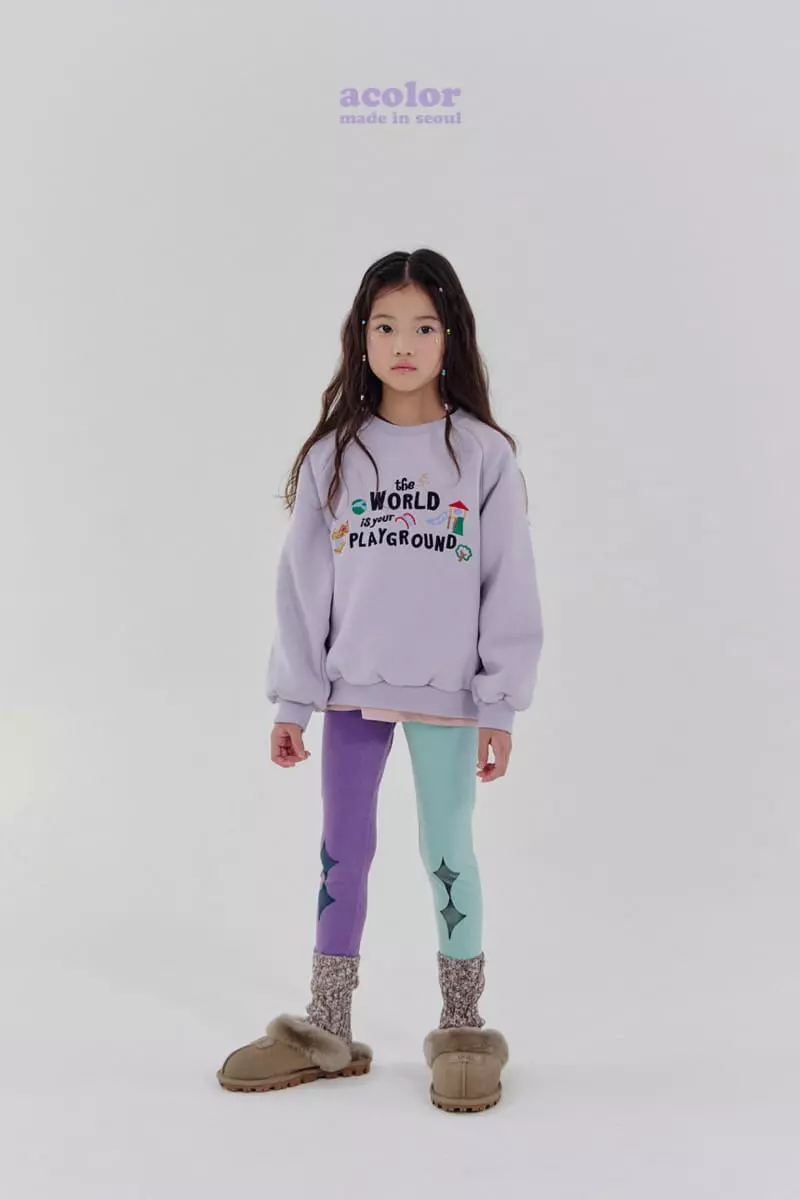 Acolor - Korean Children Fashion - #prettylittlegirls - Dia Heat Teck Leggings - 4