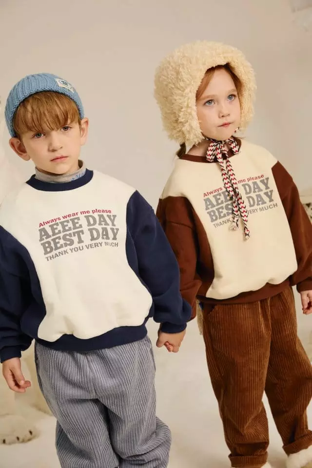 Aeeeday - Korean Children Fashion - #Kfashion4kids - Candy Top Bottom Set