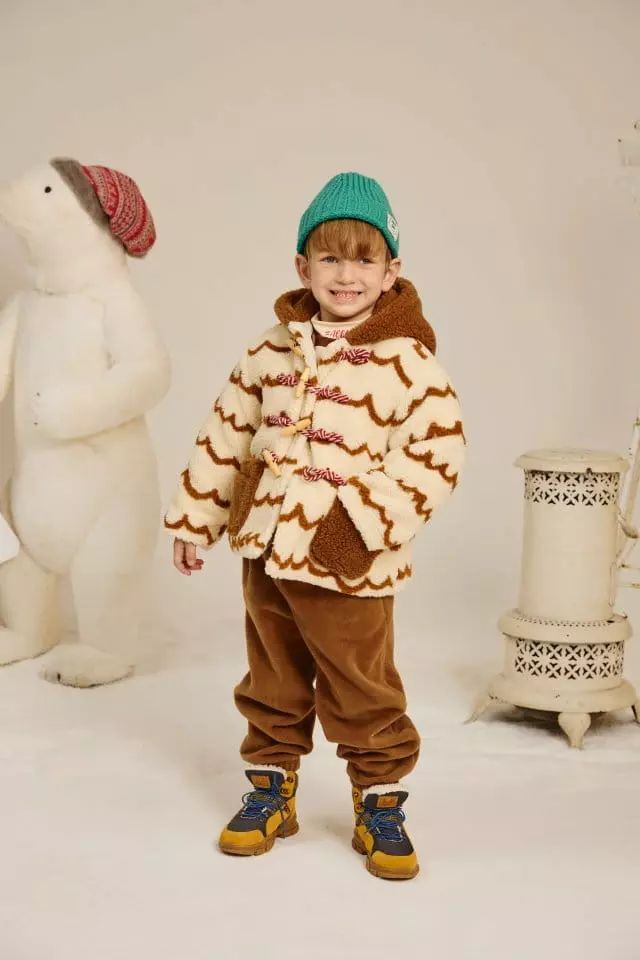 Aeeeday - Korean Children Fashion - #childrensboutique - Wave Duple Coat