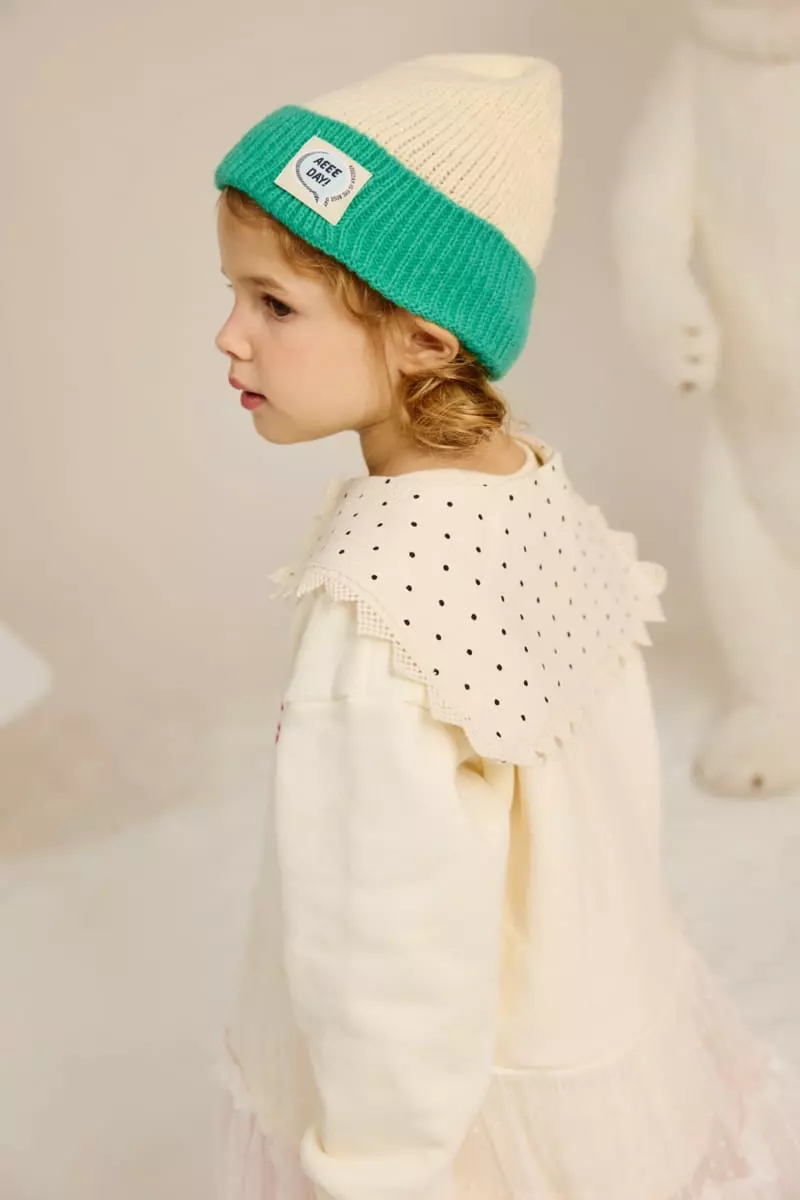 Aeeeday - Korean Children Fashion - #childrensboutique - Block Dot Cape - 10