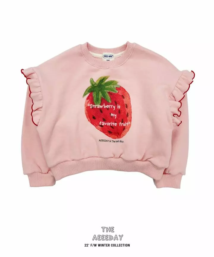 Aeeeday - Korean Children Fashion - #designkidswear - Strawberry Sweatshirt - 8