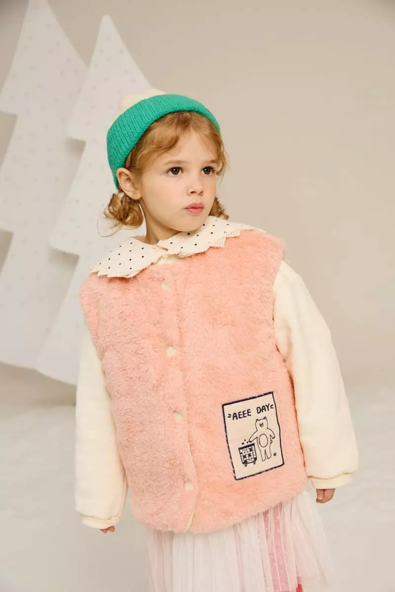 Aeeeday - Korean Children Fashion - #discoveringself - Block Dot Cape - 12
