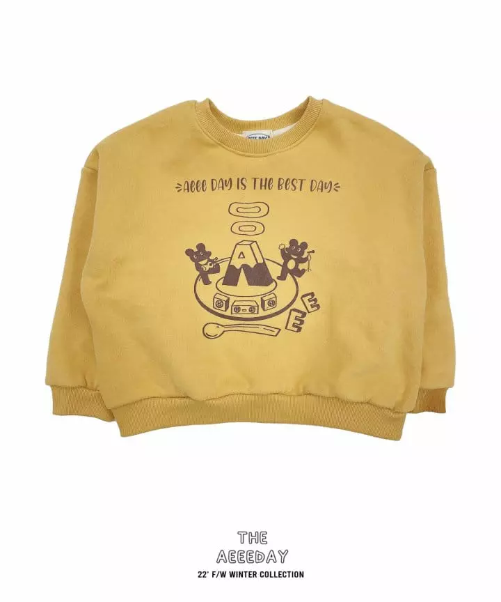 Aeeeday - Korean Children Fashion - #fashionkids - Bear Sweatshirt - 7