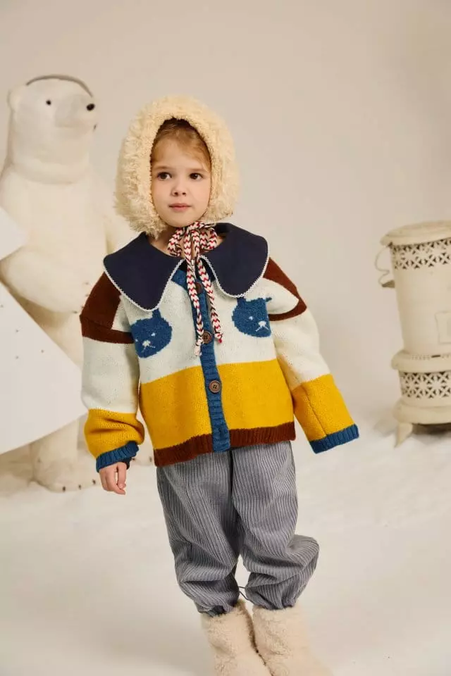 Aeeeday - Korean Children Fashion - #fashionkids - Twin Kitty Cardigan - 6