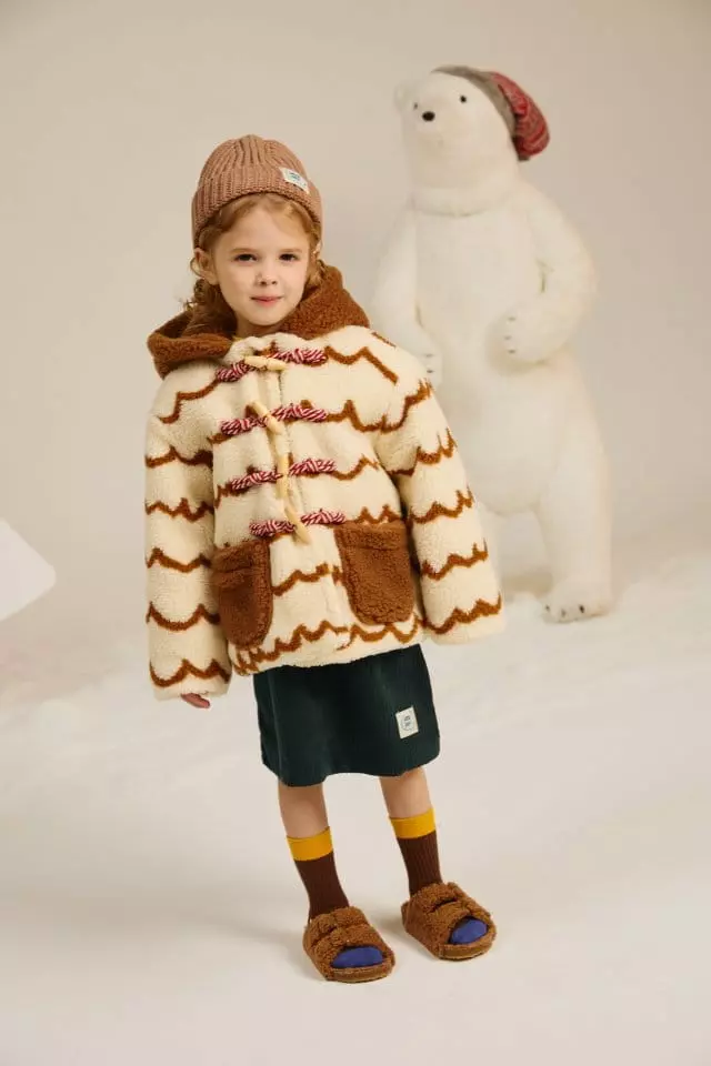 Aeeeday - Korean Children Fashion - #kidsstore - Wave Duple Coat - 6